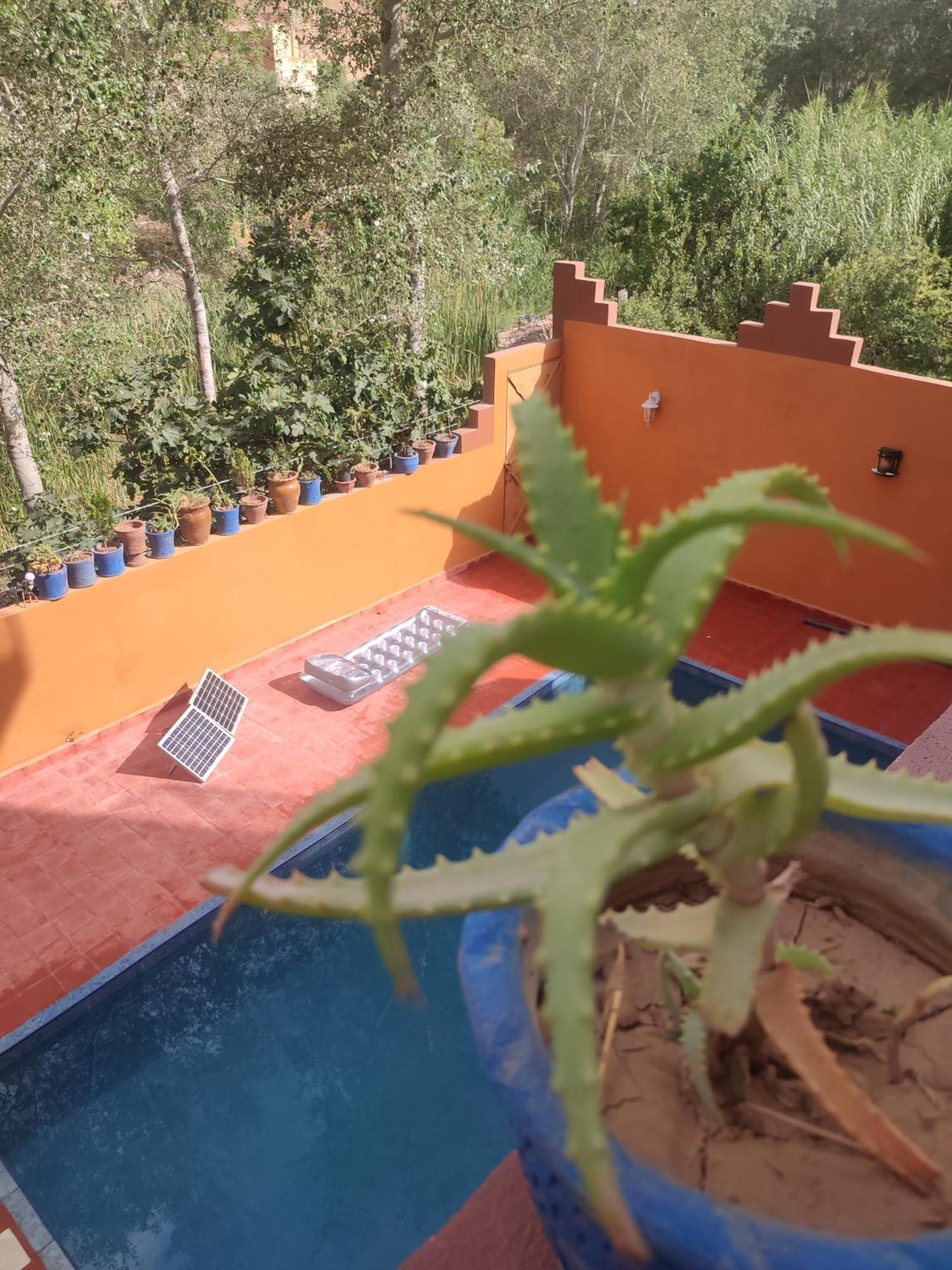 Auberge De La Riviere Du Dades Boumalne Exterior foto