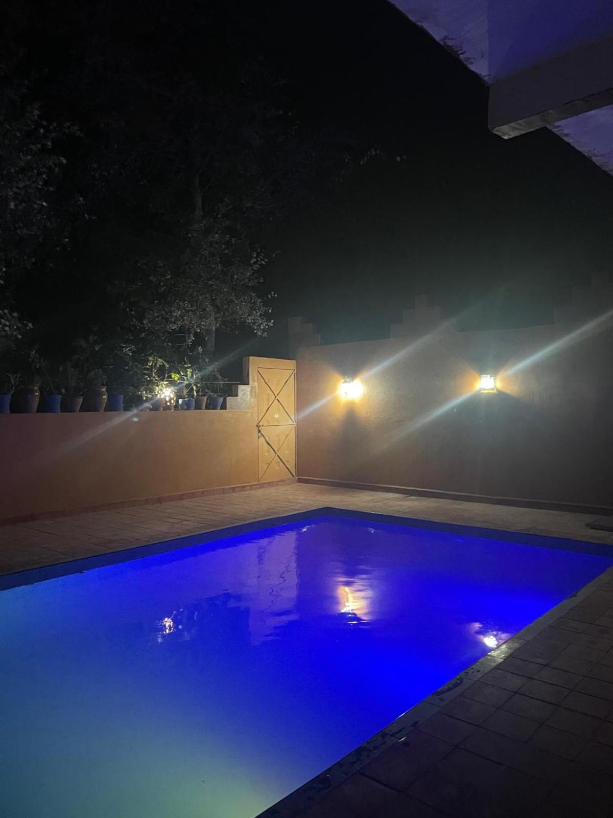 Auberge De La Riviere Du Dades Boumalne Exterior foto