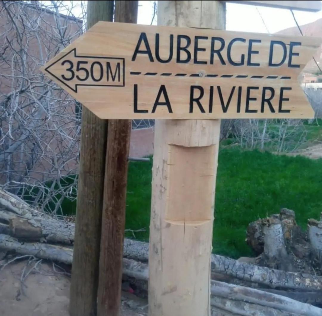 Auberge De La Riviere Du Dades Boumalne Exterior foto